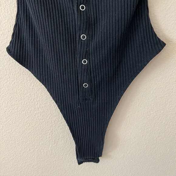 Dolls Kill Poster Girl Werk The Mirror Bodysuit - Picture 3 of 7